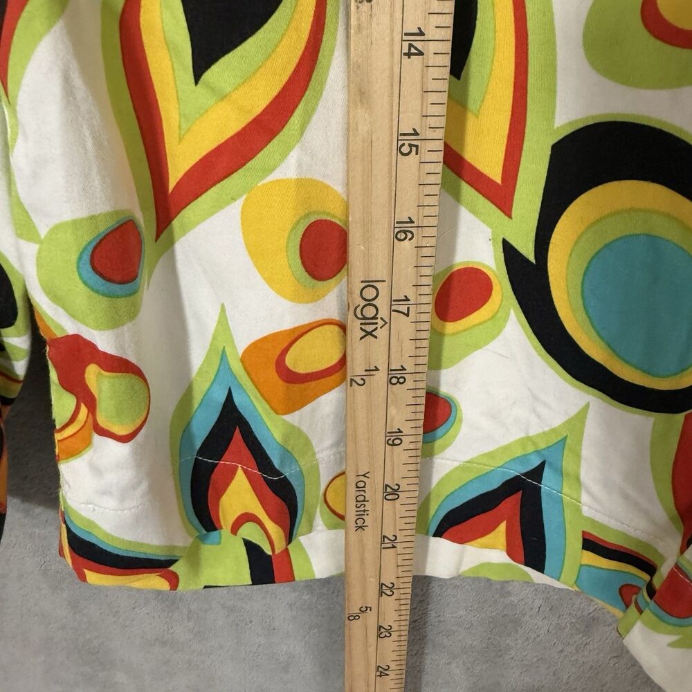 Loudmouth Golf Shorts Mens Size 34 Multicolor Psychedelic Print - Picture 6 of 7